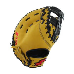 SSK Select Pro Series Tan/Red Baseball First Base Mitt: S16200FB3TL: Image #309660