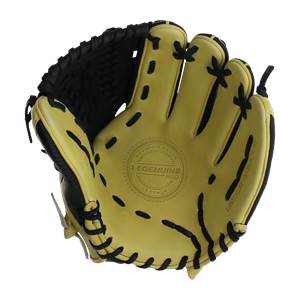 Under Armour Genuine Pro 12" Baseball Glove: UAFGGP-1200DS Black | Cream: Image #390001