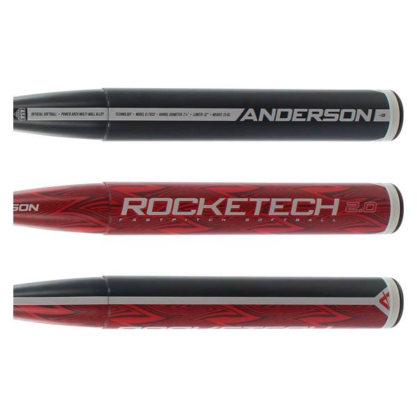 Anderson RockeTech 2.0 Fastpitch Softball Bat: FP17ROC: Image #352411