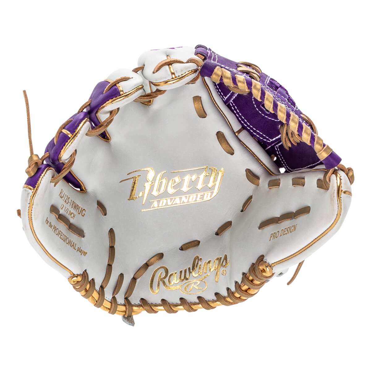 Rawlings Liberty Advanced Color Series 4.0 12.5" Fastpitch Softball Glove: RLA125-18WPUG: Image #450555