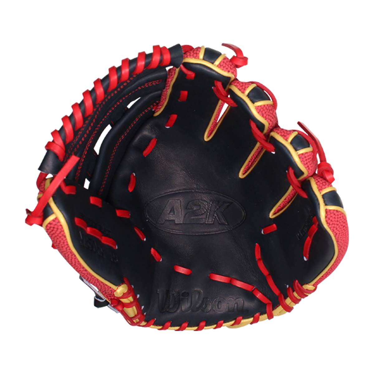 Wilson A2K SuperSkin 12.50" Baseball Glove: WTA2KRB20MB50GM: Image #378080