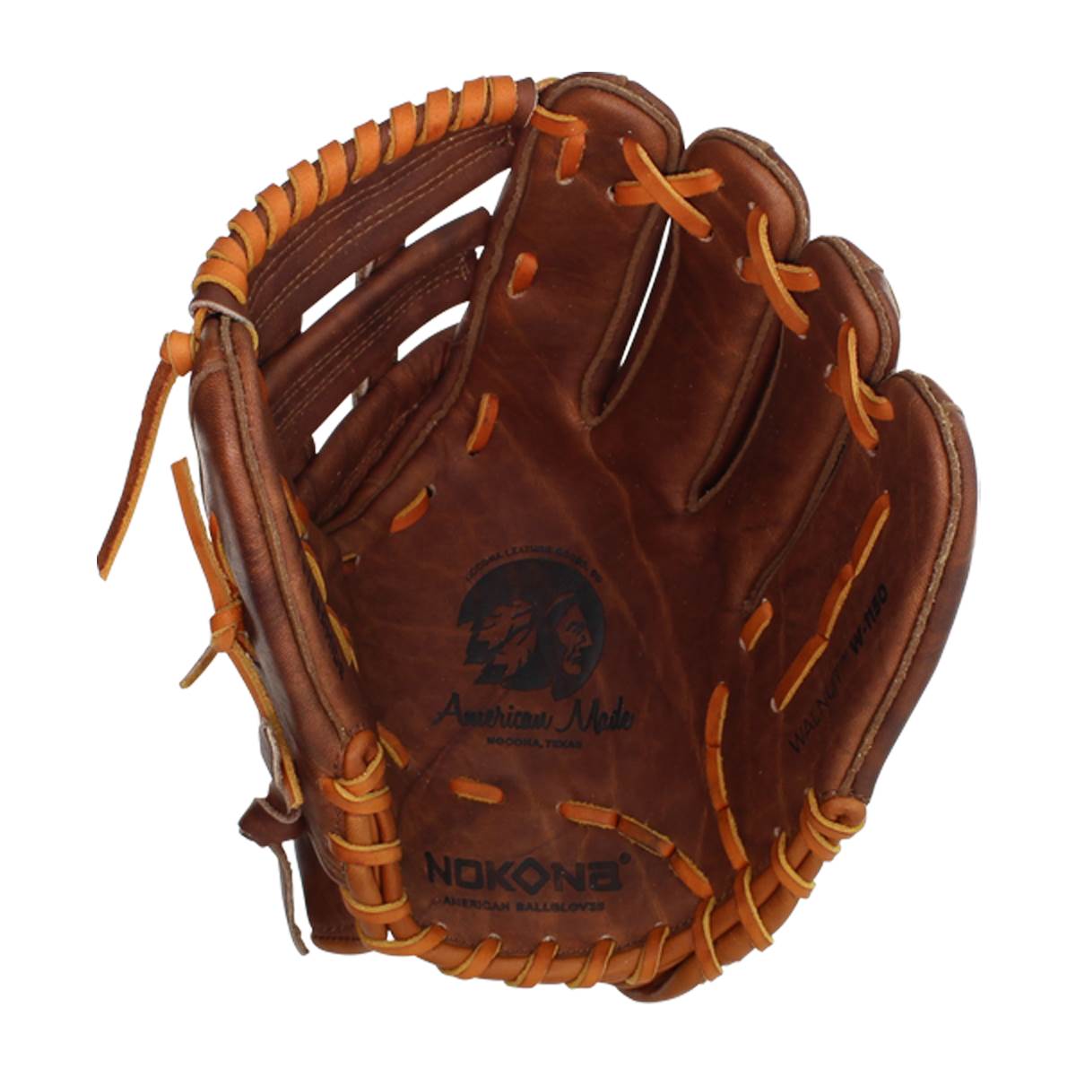 Nokona Walnut 11.5" Fastpitch Softball Glove: W-V1150H: Image #381976