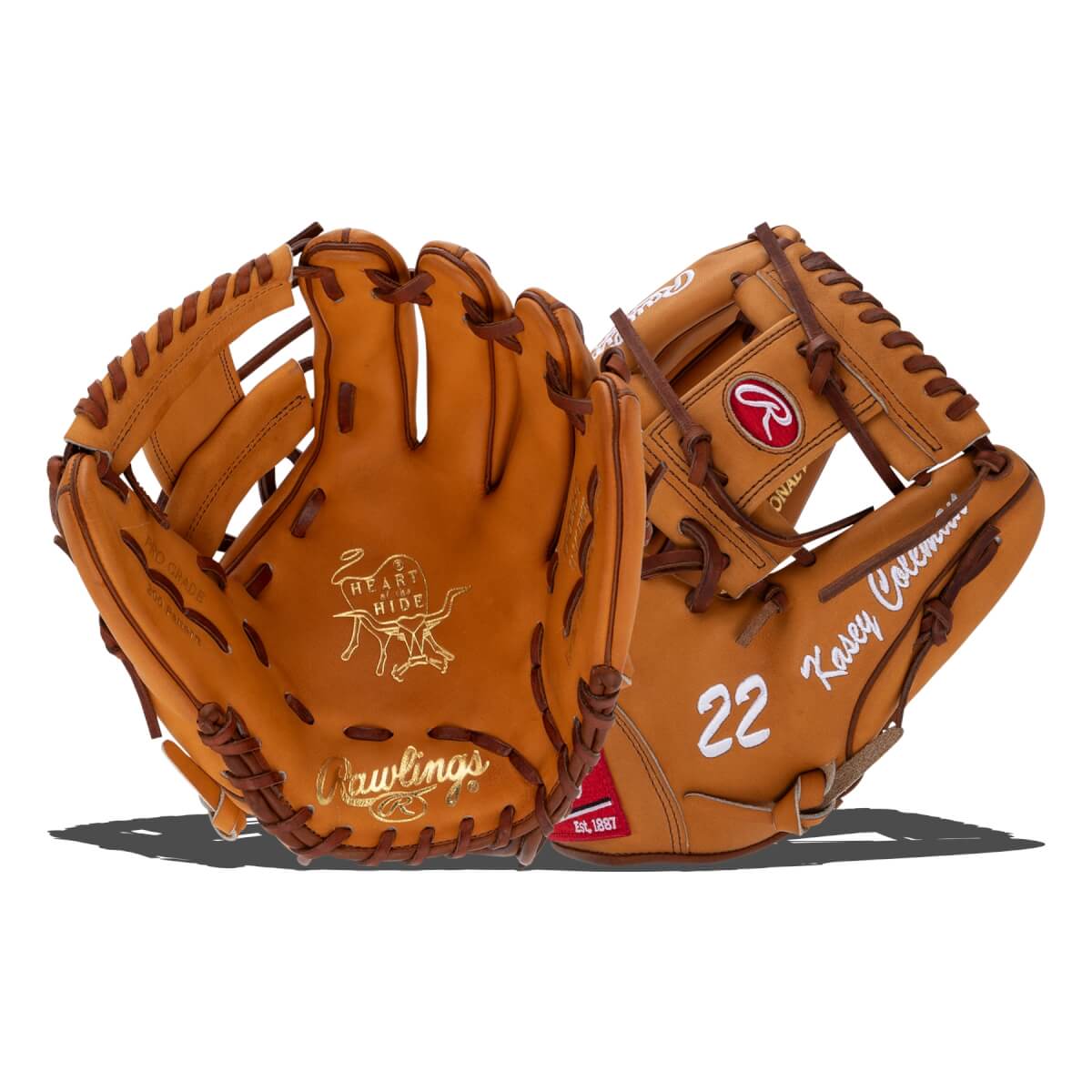 Rawlings Heart of the Hide 11.75" Custom Baseball Glove: PRO205-2CUS: Image #444592