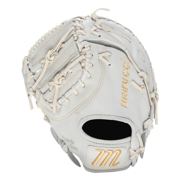 Marucci Magnolia 13" Fastpitch Softball First Base Mitt: MFGMGM39S3FP-W: Image #437111