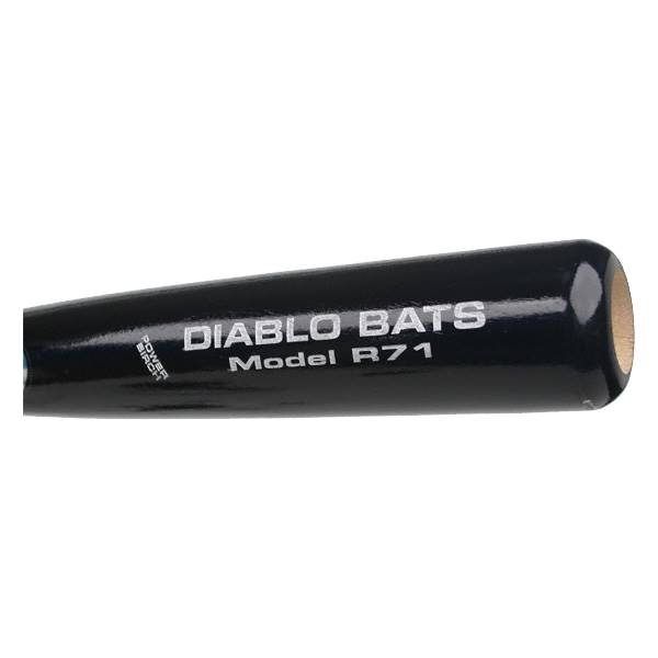 Diablo Bats Yellow Birch Wood Baseball Bat R71 Adult