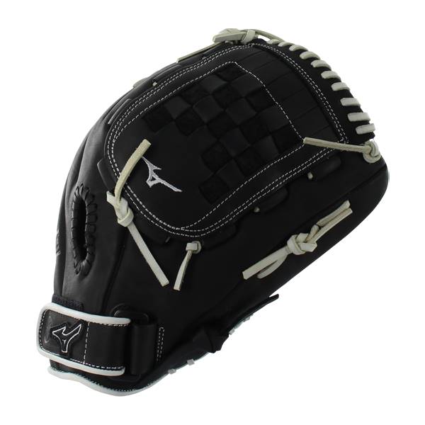 Mizuno MVP Prime SE 13" Fastpitch Softball Glove: GMVP1300PSEF6 Black / Silver: Image #315114