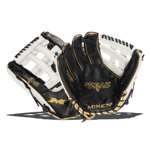 Miken Pro Series Freak Gold 13.5" Slow Pitch Softball Glove: PRO135-BWG: Image #421196