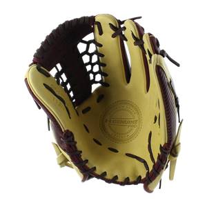 Under Armour Genuine Pro 11.75" Baseball Glove: UAFGGP-1175MT Black Cherry | Cream: Image #317351