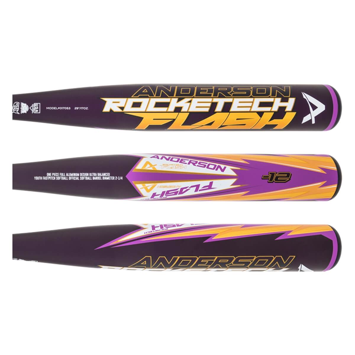 Anderson Rocketech Flash 12 Fastpitch Softball Bat (FPRTF22