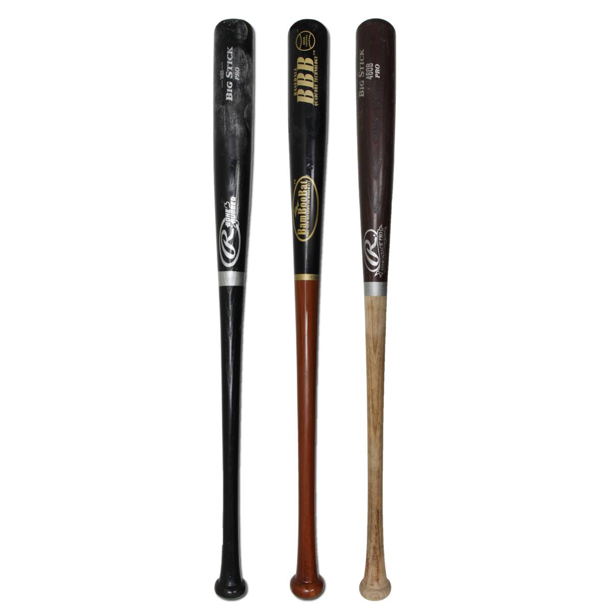 bone rubbed baseball bats