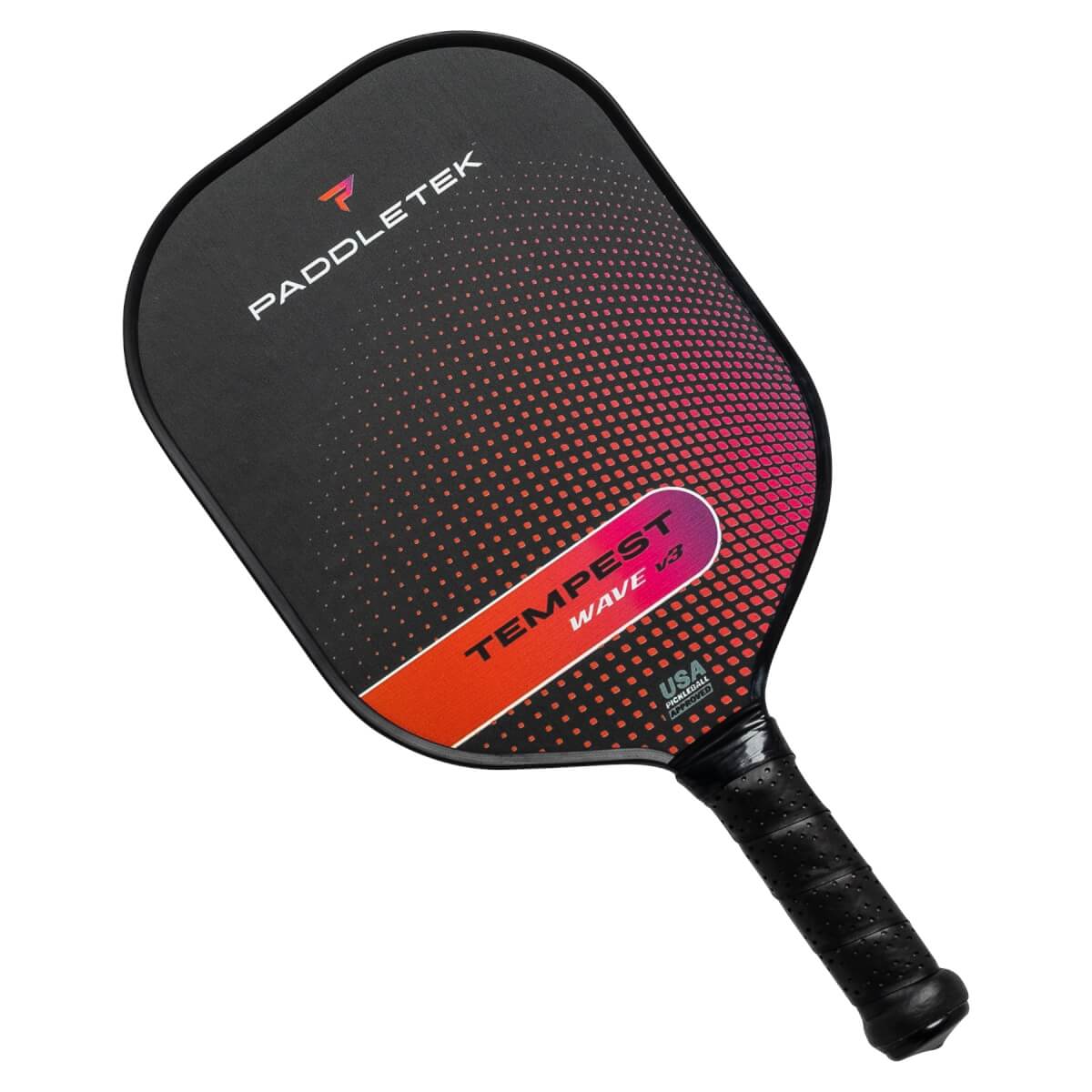 Paddletek Tempest Wave V3 Carbon Fiber Pickleball Paddle: Image #436260
