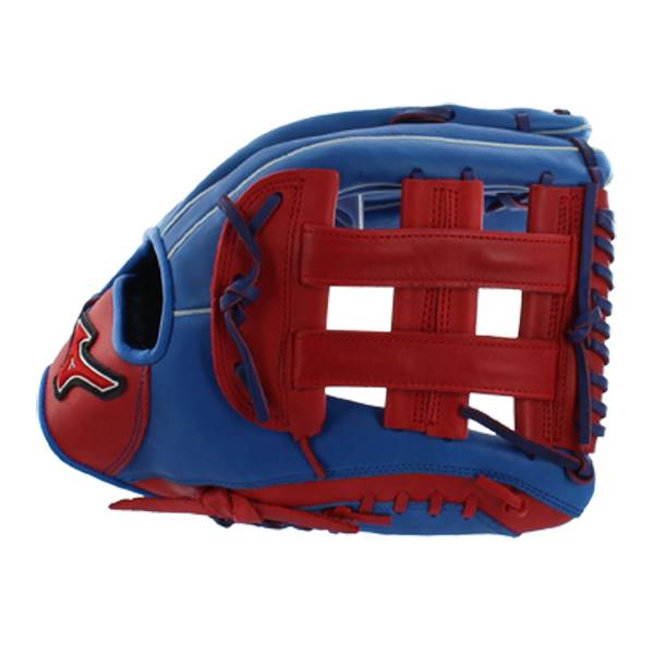 Mizuno MVP Prime SE Slow Pitch Softball Glove: GMVP1300PSES4- Royal/Red: Image #309454