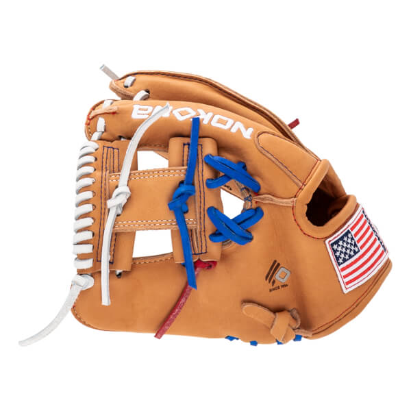 Nokona S1 All American 10.5" Youth Baseball Glove: S1EP100ITNPOP: Image #454675