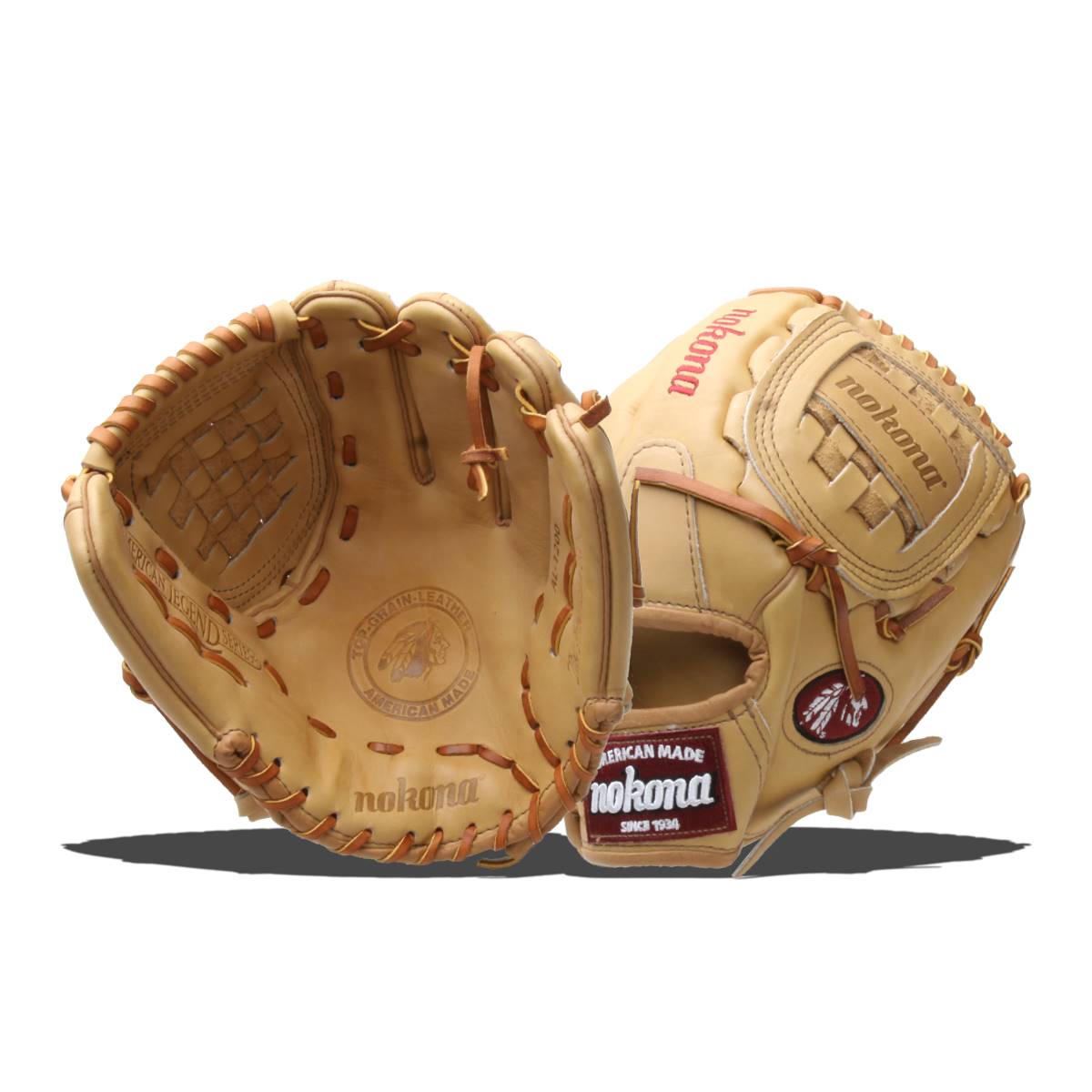 nokona ノコナ　グローブ　レア　USA製 Nokona American Legend 12