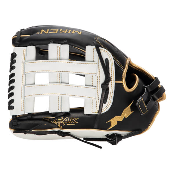 Miken Pro Series Freak Gold 13.5" Slow Pitch Softball Glove: PRO135-BWG: Image #421199
