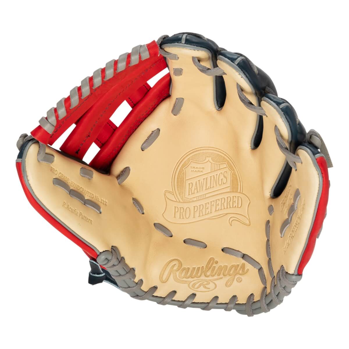 Rawlings Pro Preferred Ronald Acuna 12.75" Baseball Glove: PROSRA13C: Image #435816