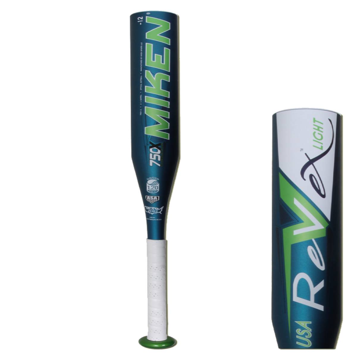 Miken REVEX Light 12 2 1/4" Fastpitch Softball Bat FREV12