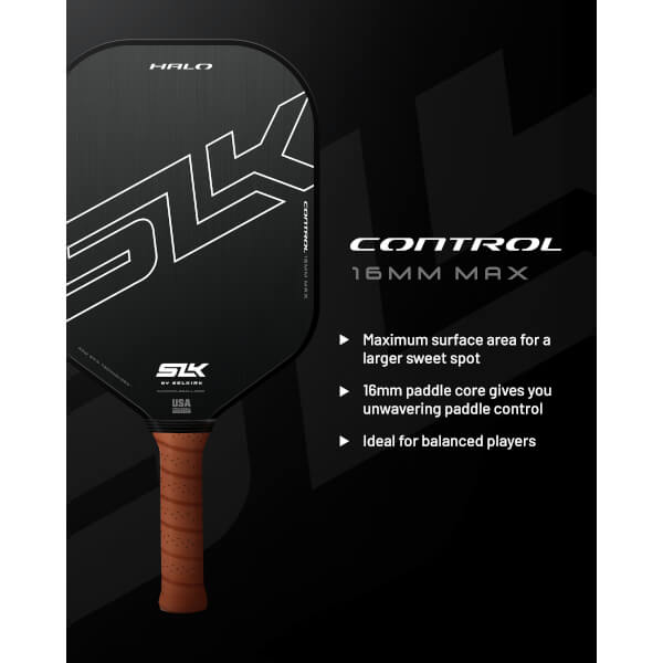 Selkirk SLK Halo Control Max Middleweight Carbon Fiber Pickleball Paddle: Image #429658