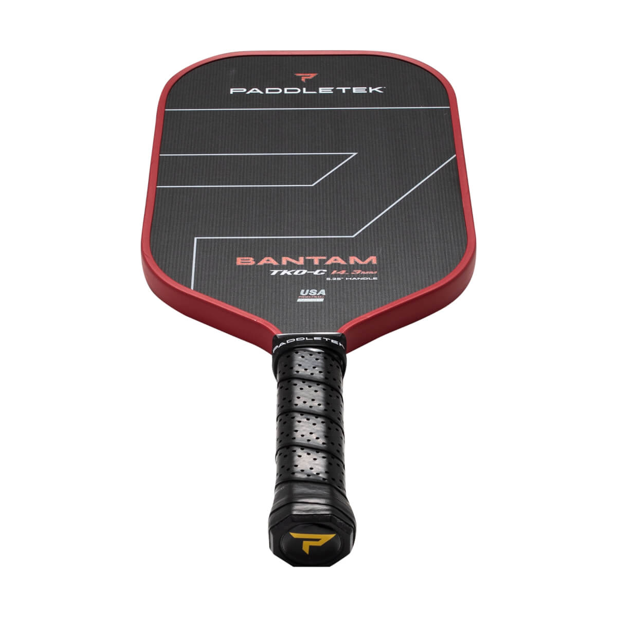 Paddletek Bantam TKO-C 14.3mm Carbon Fiber Pickleball Paddle: Image #442912