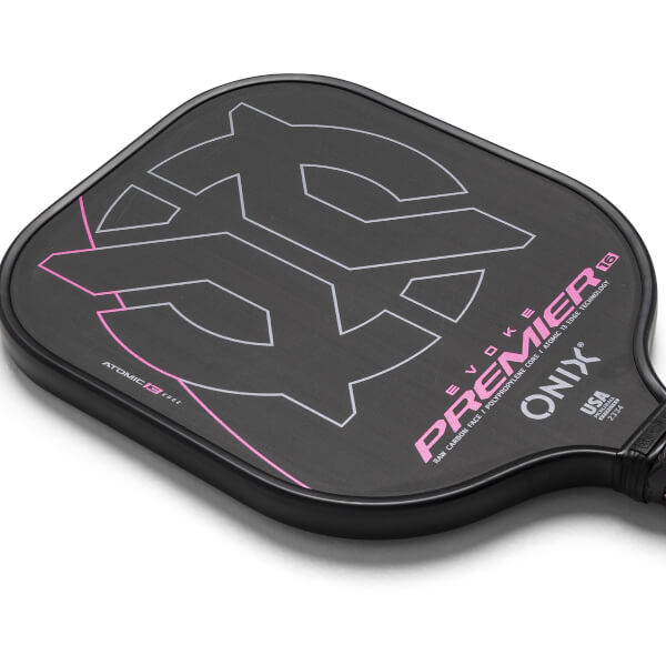Onix Evoke Premier Pro Raw Max Control Carbon Fiber Pickleball Paddle: Image #441397