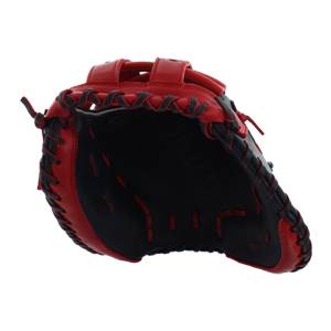 Mizuno MVP Prime SE Fastpitch Catchers Mitt: GXS50PSEF4- Navy/Red: Image #309540