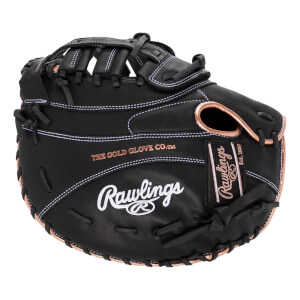 Rawlings R9 12.5" Fastpitch Softball First Base Mitt: RR9SBFBM-17B: Image #447114
