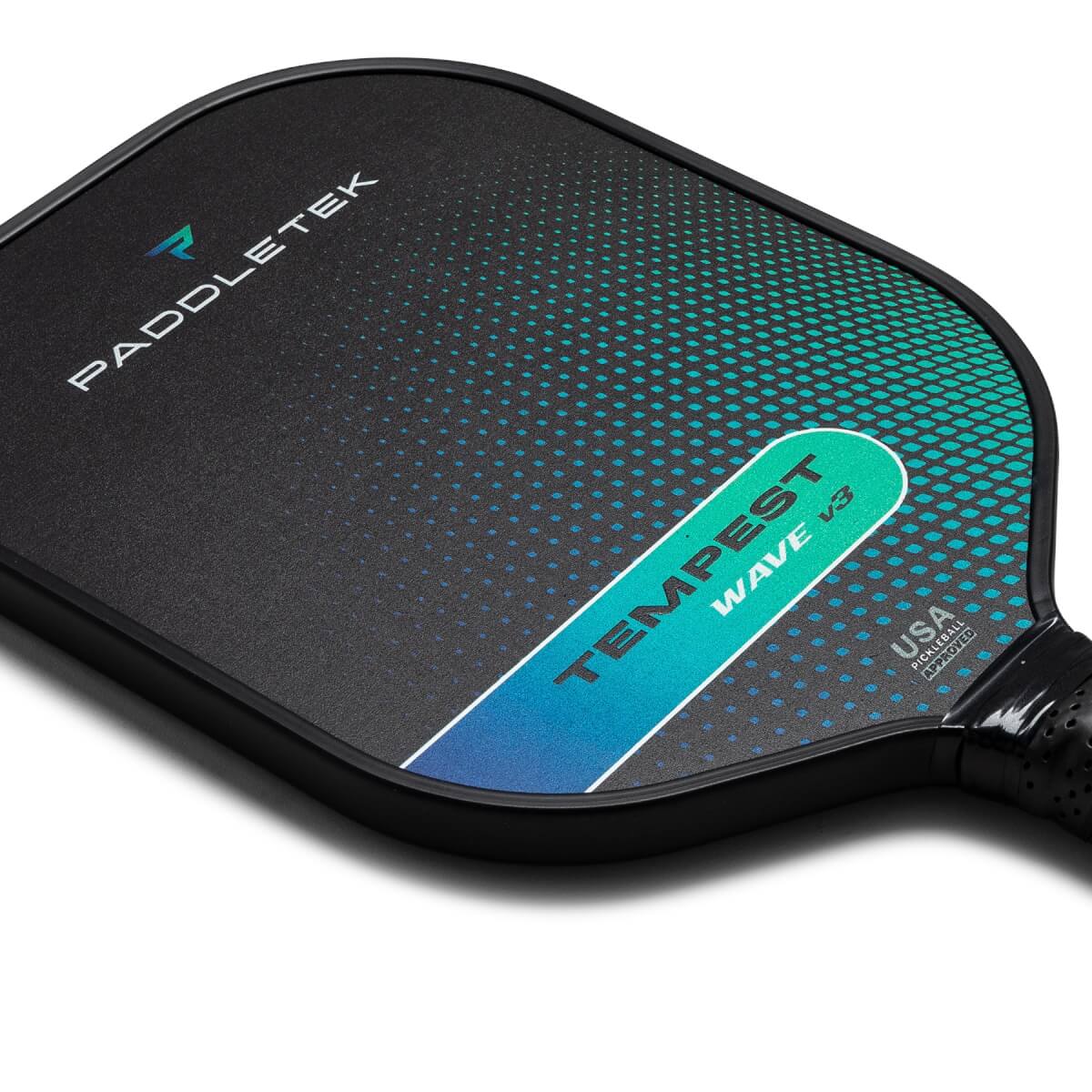 Paddletek Tempest Wave V3 Carbon Fiber Pickleball Paddle: Image #436252