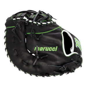 Marucci Krewe 12.5" Youth Baseball First Base Mitt: MFG3KR37S1-BK/NG: Image #445768