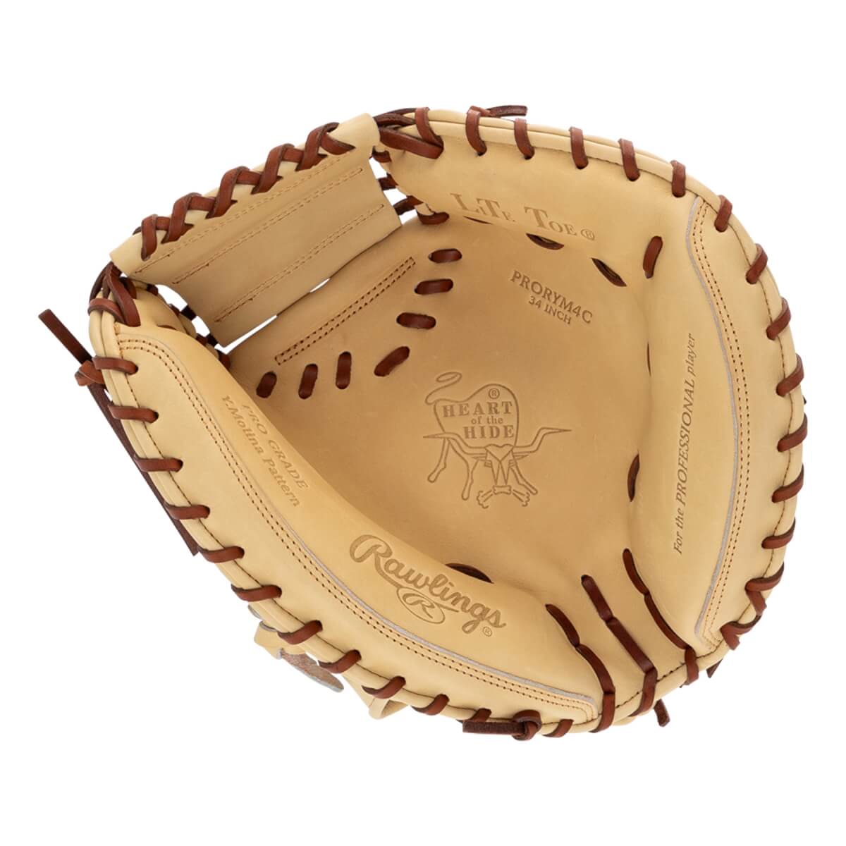 Rawlings Heart of the Hide 34" Baseball Catcher's Mitt: PRORYM4C: Image #447441