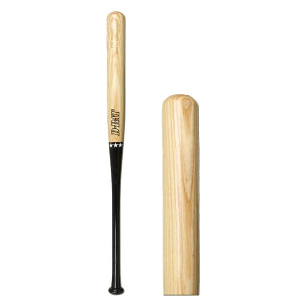 DBAT Ash Wood Slow Pitch Softball Bat SBSP Black/Natural