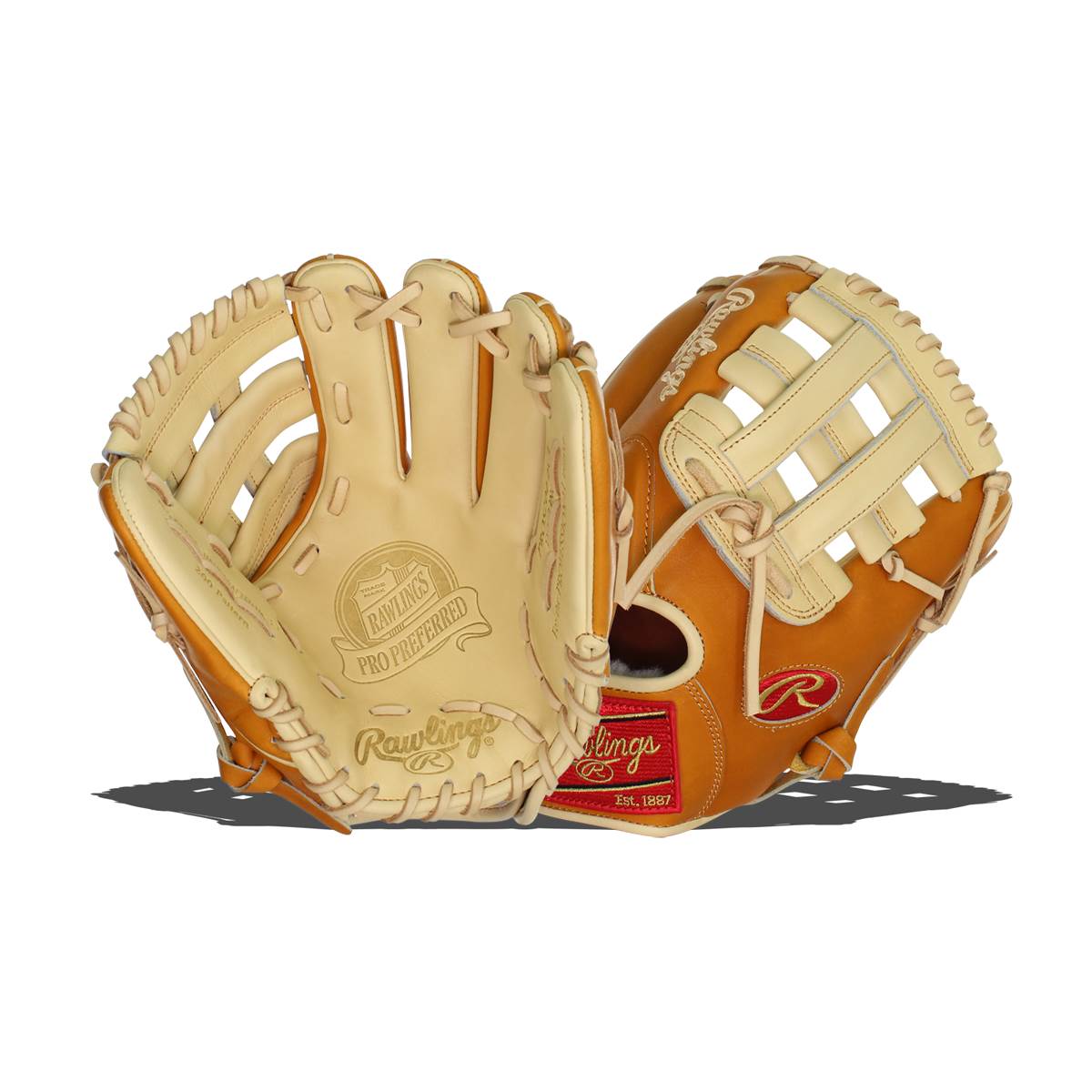 Rawlings Pro Preferred 11.5-Inch Baseball Glove (PROS204-6CT