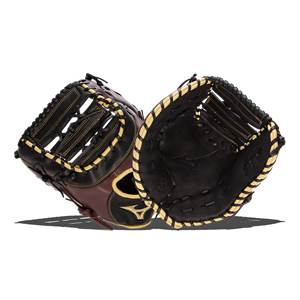 Mizuno MVP Prime 12.5'' First Base Mitt: GXF50B3BC Black/Cherry: Image #406982