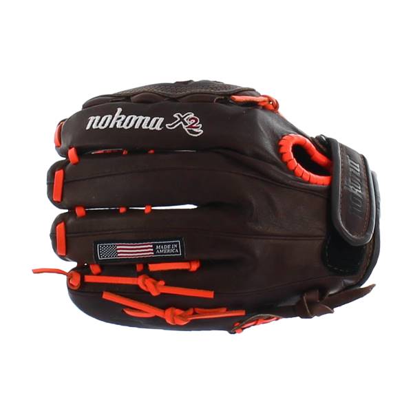 Nokona X2 Elite Neon Series: X2F-1250 Neon-Orange Fastpitch: Image #305267