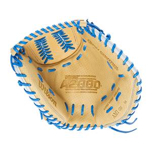 Wilson A2000 Aubree Munro SuperSkin AM1 Spin Control 34" Fastpitch Softball Catcher's Mitt: WBW10043634: Image #405991