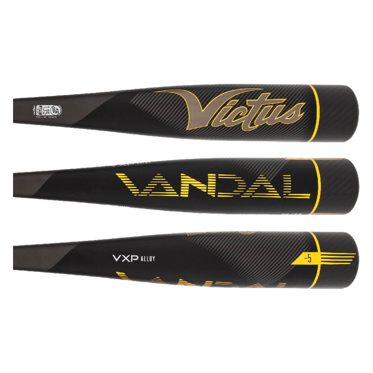 Victus Vandal Gold -5 2-5/8" USSSA Baseball Bat (VSBV2Y5) | JustBats.com