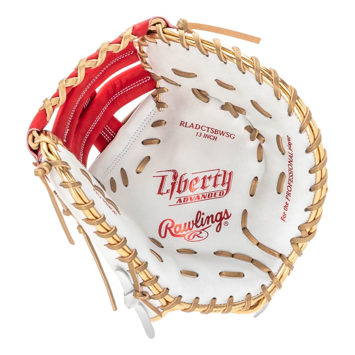 Rawlings Liberty Advanced Color Series 4.0 13" Fastpitch Softball First Base Mitt: RLADCTSBWSG: Image #450495
