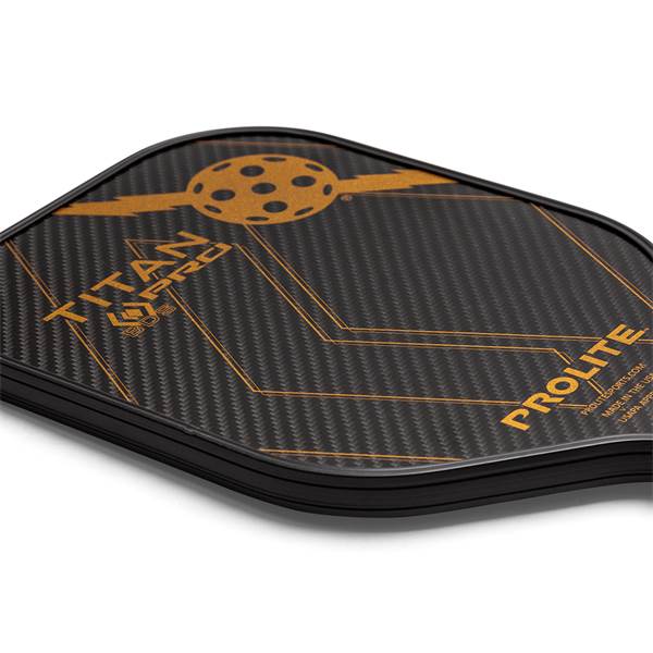 PROLITE Titan Pro Black Diamond Series Middleweight Carbon Fiber Pickleball Paddle: Image #405860