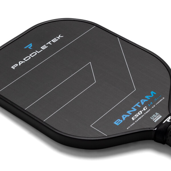 Paddletek Bantam ESQ-C 14.3mm Carbon Fiber Pickleball Paddle: Image #448953