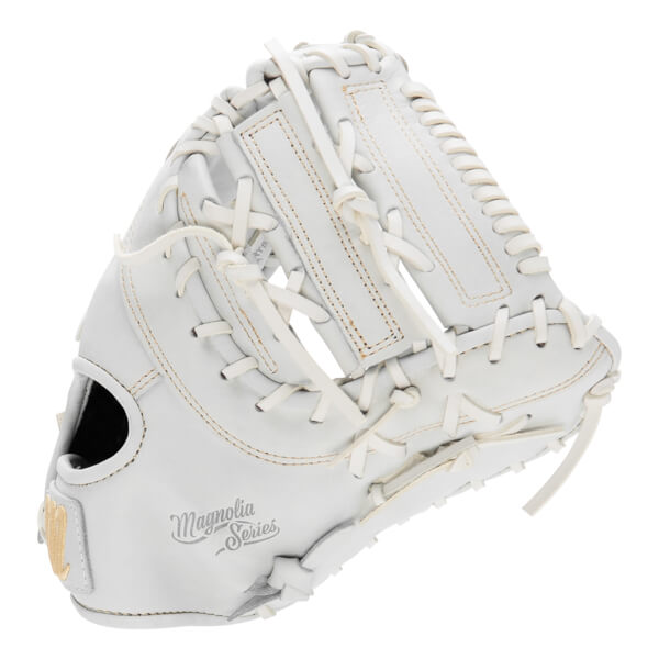 Marucci Magnolia 13" Fastpitch Softball First Base Mitt: MFGMGM39S3FP-W: Image #436805