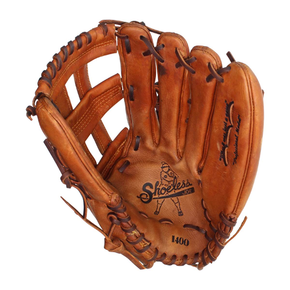 Shoeless Joe Professional 14" Outfield Softball Glove 1400HW