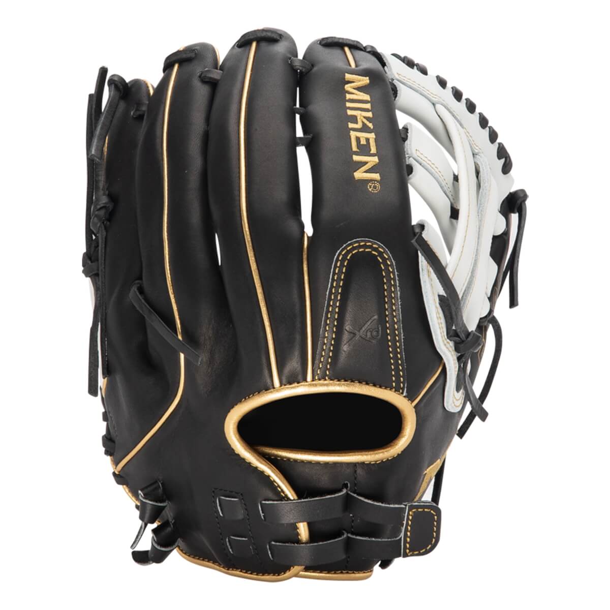 Miken Pro Series Freak Gold 13" Slow Pitch Softball Glove: PRO130-BWG: Image #421297