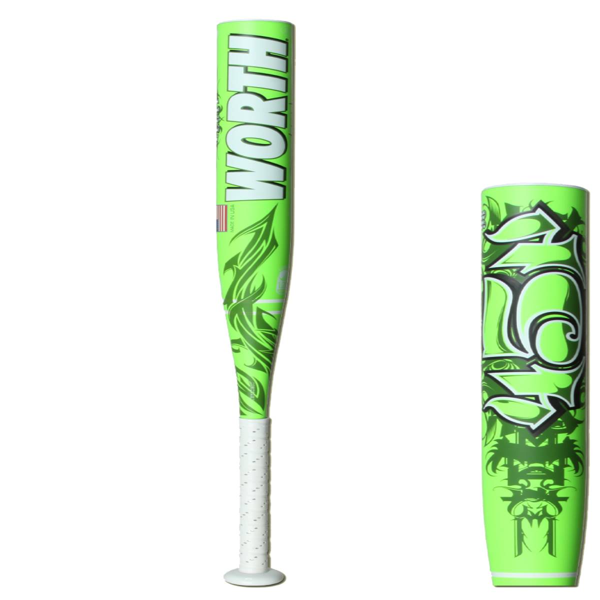 Worth 454 Legit ASA Slow Pitch Softball Bat SB4LA