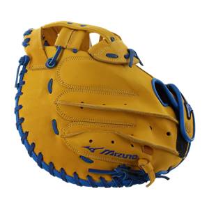 Mizuno MVP Prime SE 34" Fastpitch Softball Catcher's Mitt: GXS50PSE6 Cork / Royal: Image #315466