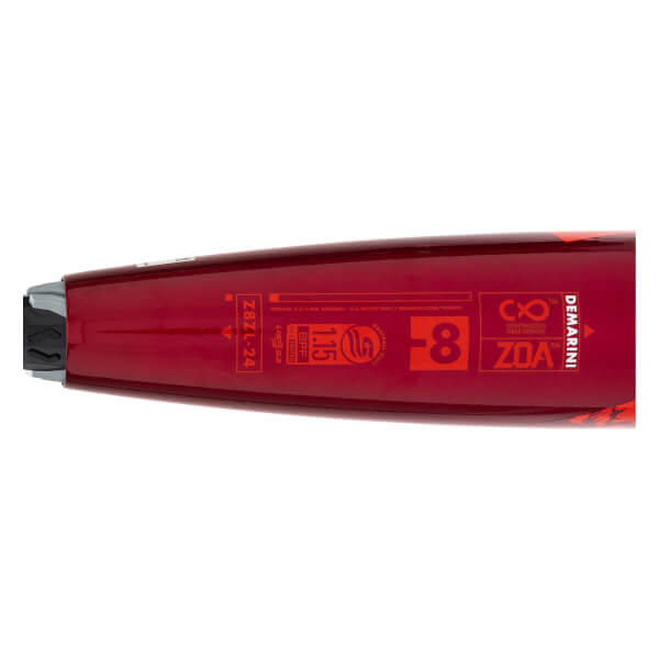 DeMarini Zoa -8 USSSA Baseball Bat: WBD2467010: Image #436110