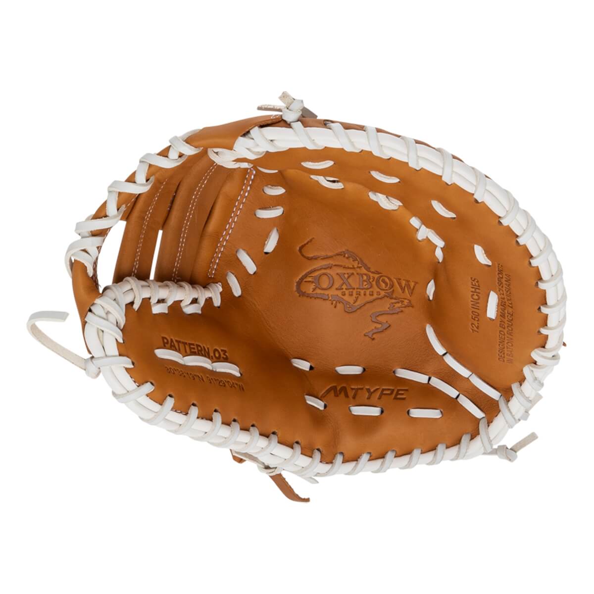 Marucci Oxbow 12.5" Fastpitch Softball First Base Mitt: MFGOX37S1FP-TF: Image #445999