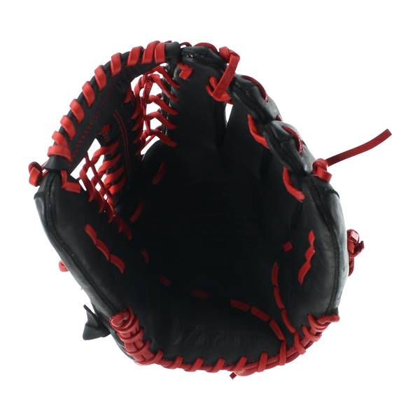 Mizuno MVP Prime SE 12.75" Baseball Glove: GMVP1275PSE6 Black / Red: Image #314921