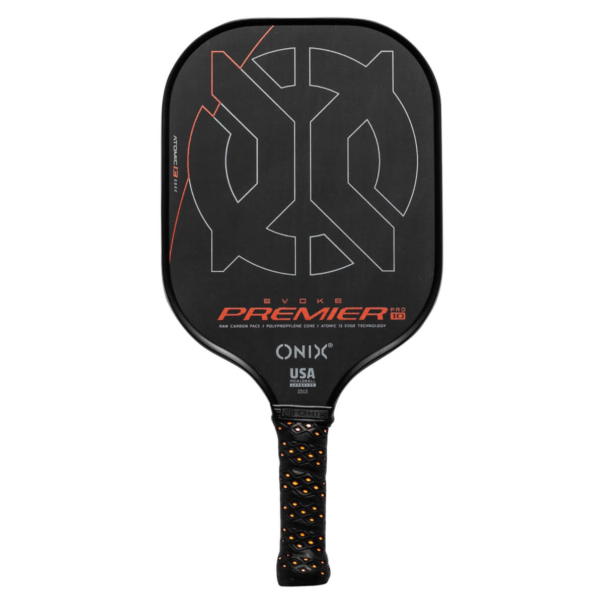 Onix Evoke Premier Pro Raw Max Power Carbon Fiber Pickleball Paddle: Image #433239