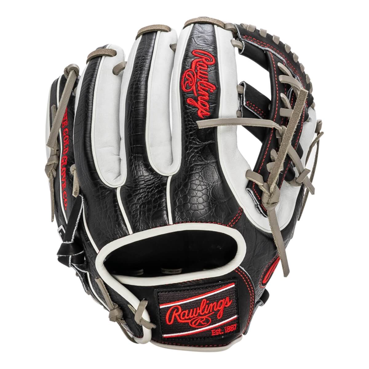 Rawlings Heart of the Hide Croc Skin 11.5" Baseball Glove: PRO314-32BW: Image #429061