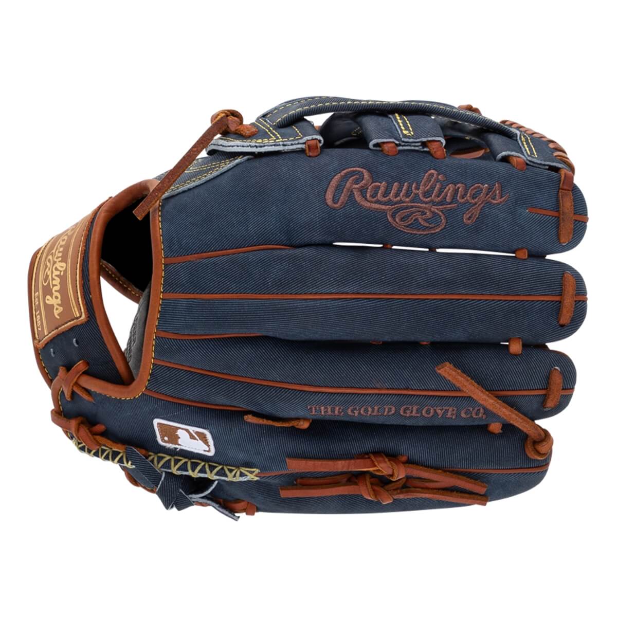 Rawlings Heart of the Hide Pro Label Denim 12.75" Baseball Glove: PRO3039-6D: Image #448678