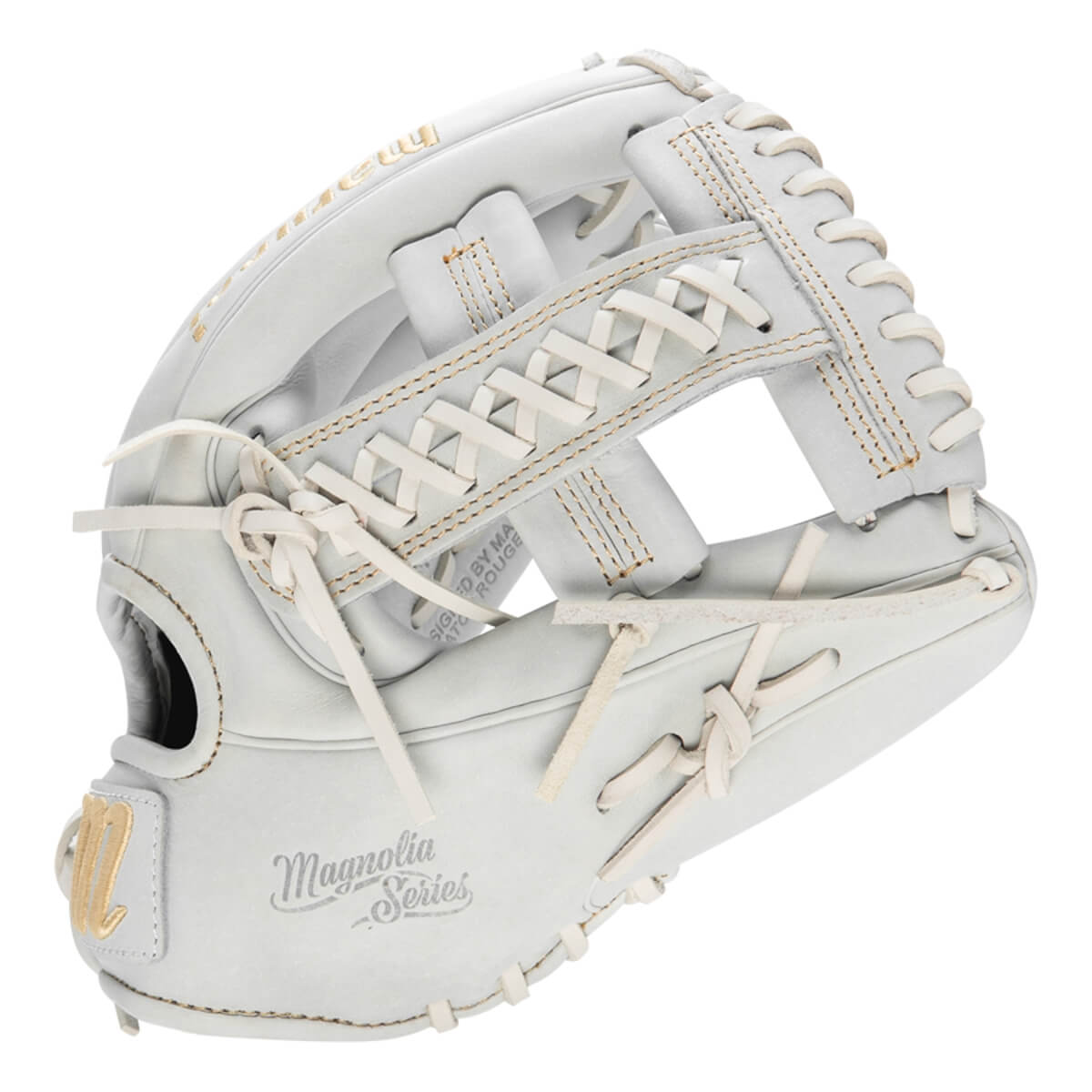 Marucci Magnolia 12" Fastpitch Softball Glove: MFGMGM45A5FP-W: Image #437114